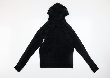 Womens UK Size 8 Miss Fiori Black Gym & Training Running & Jogging Walking Jacke