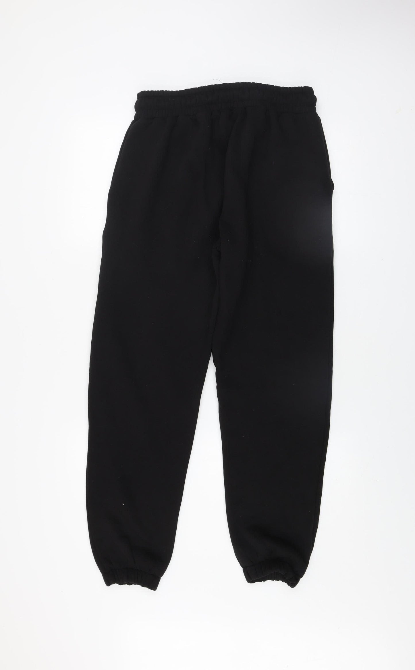 boohooMAN Men's Black Jogger Sweatpants Size S Cotton Blend