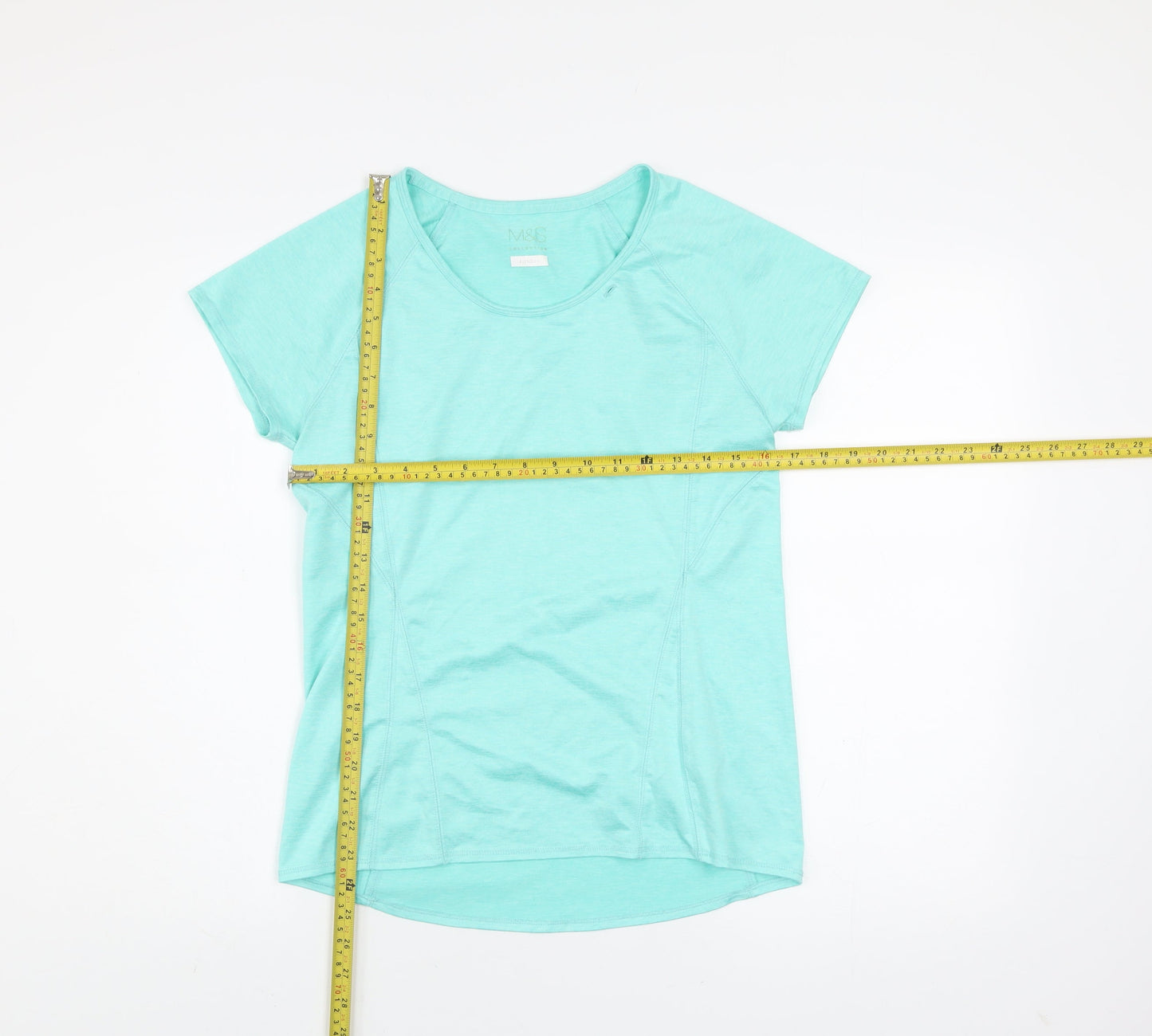 Marks and Spencer Women’s Blue Short Sleeve Active T-Shirt Size 12