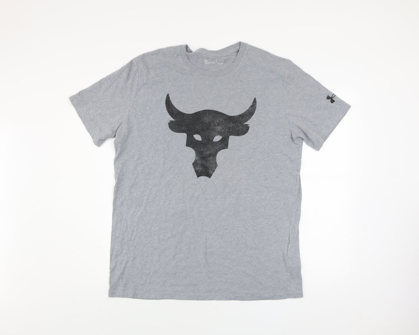 Under Armour Men’s Grey XL HeatGear Sports Graphic T-Shirt