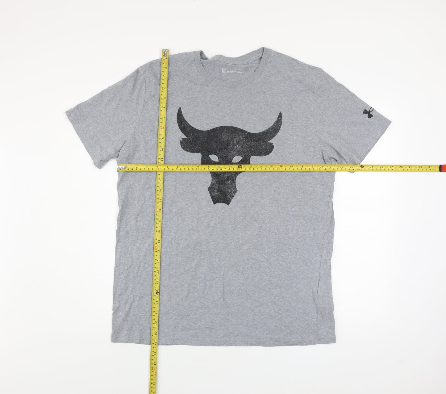 Under Armour Men’s Grey XL HeatGear Sports Graphic T-Shirt