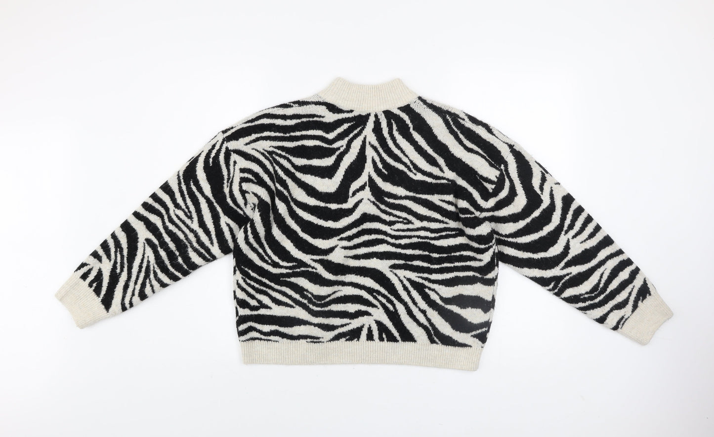 Womens UK Size M New Look Multicoloured Pullover Jumper