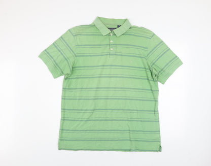 Mens UK Size L Maine New England 100% Cotton Polo Shirt