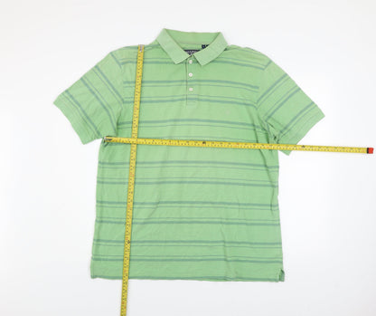 Mens UK Size L Maine New England 100% Cotton Polo Shirt