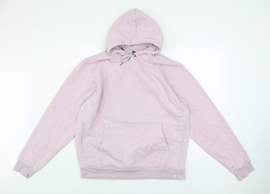 Womens UK Size L NEXT Pink Pullover Hoodie