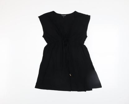 Marks and Spencer Autograph Women's Black Size 14 Sleeveless Shift Dress