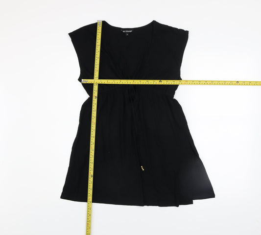 Marks and Spencer Autograph Women's Black Size 14 Sleeveless Shift Dress