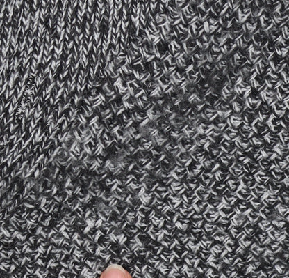 Next Men’s Grey Chunky Knit High Neck Button Jumper XL