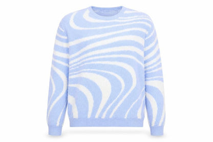 Womens UK Size M ASOS Design Blue Pullover Jumper