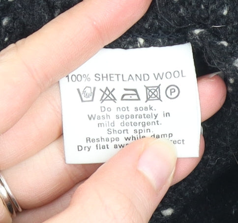 Next Women’s Black Wool Knit Pencil Skirt Size L