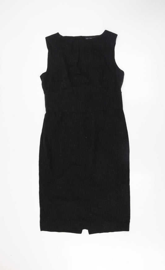 Womens UK Size 14 ZARA BASIC Sheath Dress