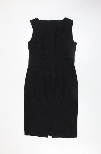 Womens UK Size 14 ZARA BASIC Sheath Dress