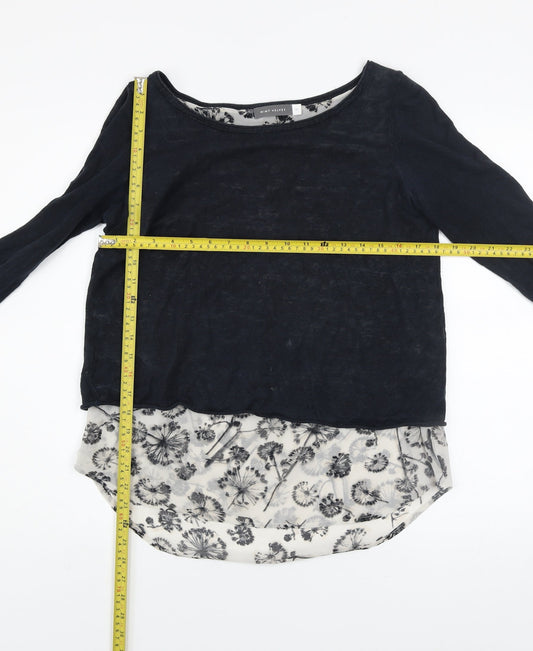 Womens UK Size 10 Mint Velvet Blue Pullover Jumper