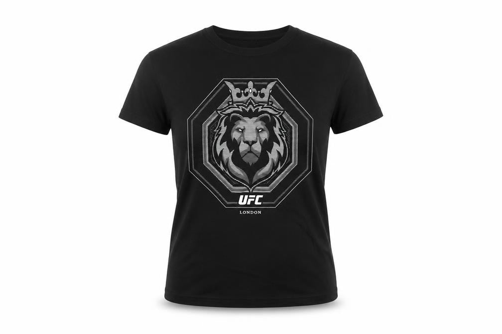 Mens UK Size M UFC Black  T-Shirt