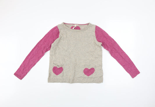 Womens UK Size 6 White Stuff Beige Pullover Jumper