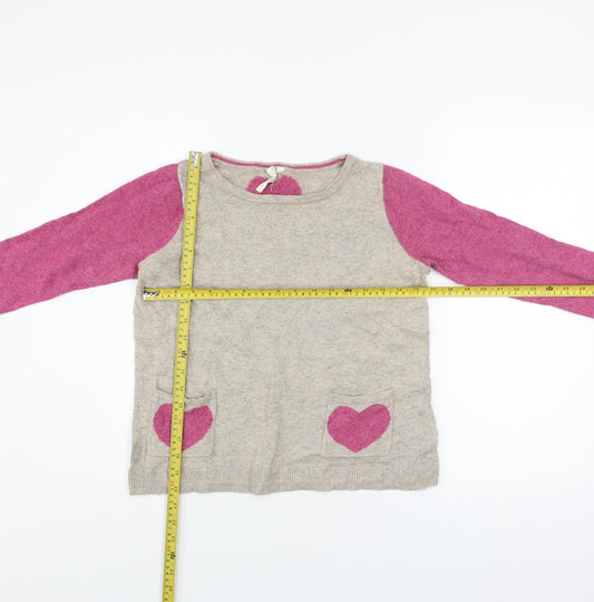 Womens UK Size 6 White Stuff Beige Pullover Jumper