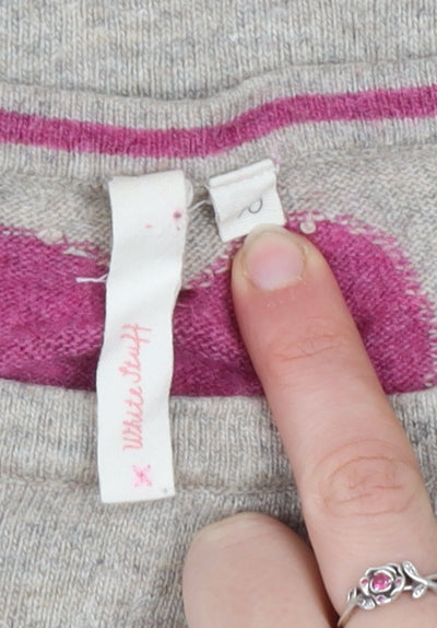Womens UK Size 6 White Stuff Beige Pullover Jumper
