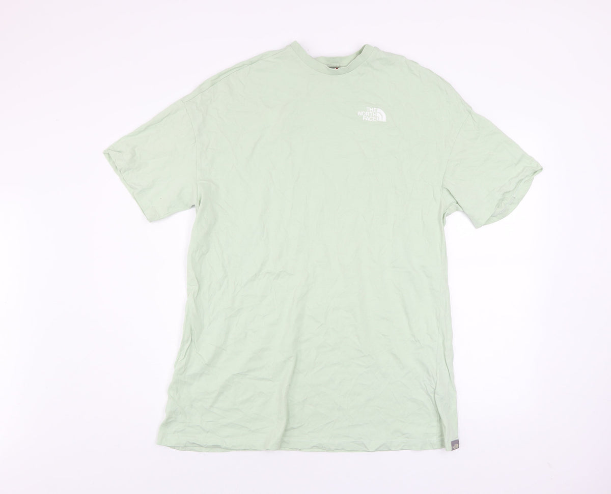 Womens UK Size XS The North Face Green Basic T-Shirt