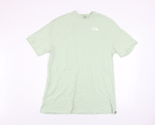 Womens UK Size XS The North Face Green Basic T-Shirt
