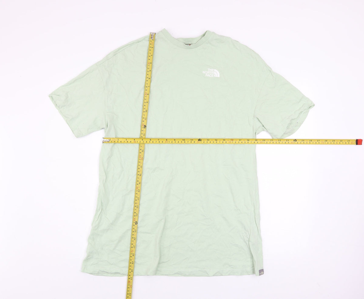 Womens UK Size XS The North Face Green Basic T-Shirt