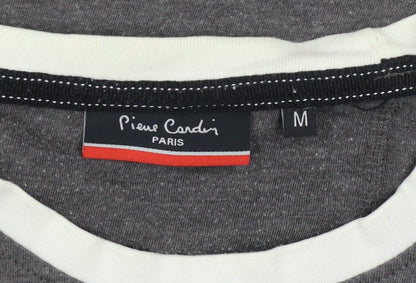Mens UK Size M Pierre Cardin Grey  T-Shirt