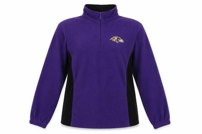 Womens UK Size M NFL Team Apparel Purple Pullover Sweatshirt
