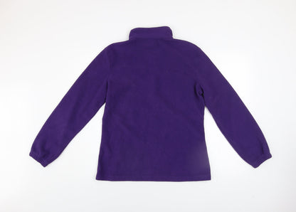 Womens UK Size M NFL Team Apparel Purple Pullover Sweatshirt