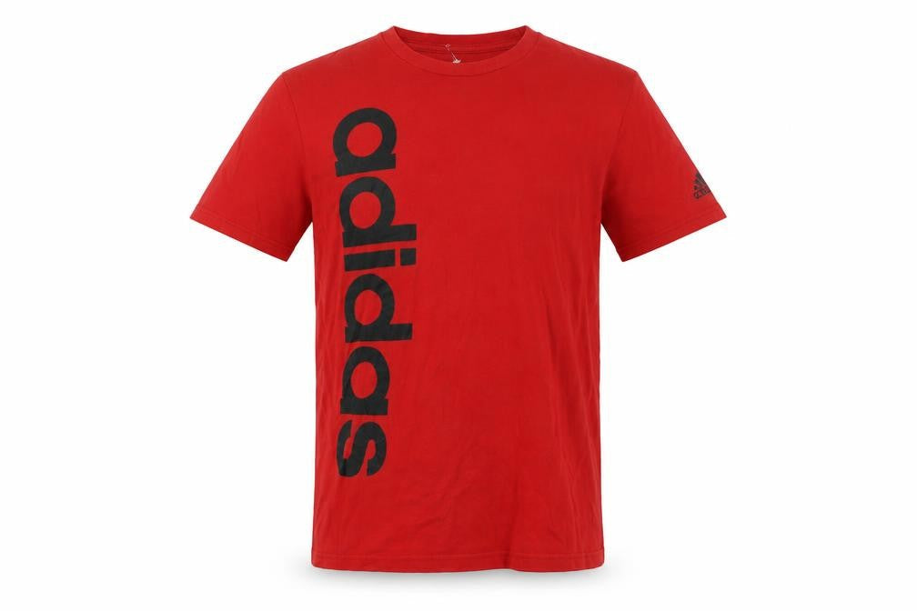 Mens UK Size M adidas Red  T-Shirt