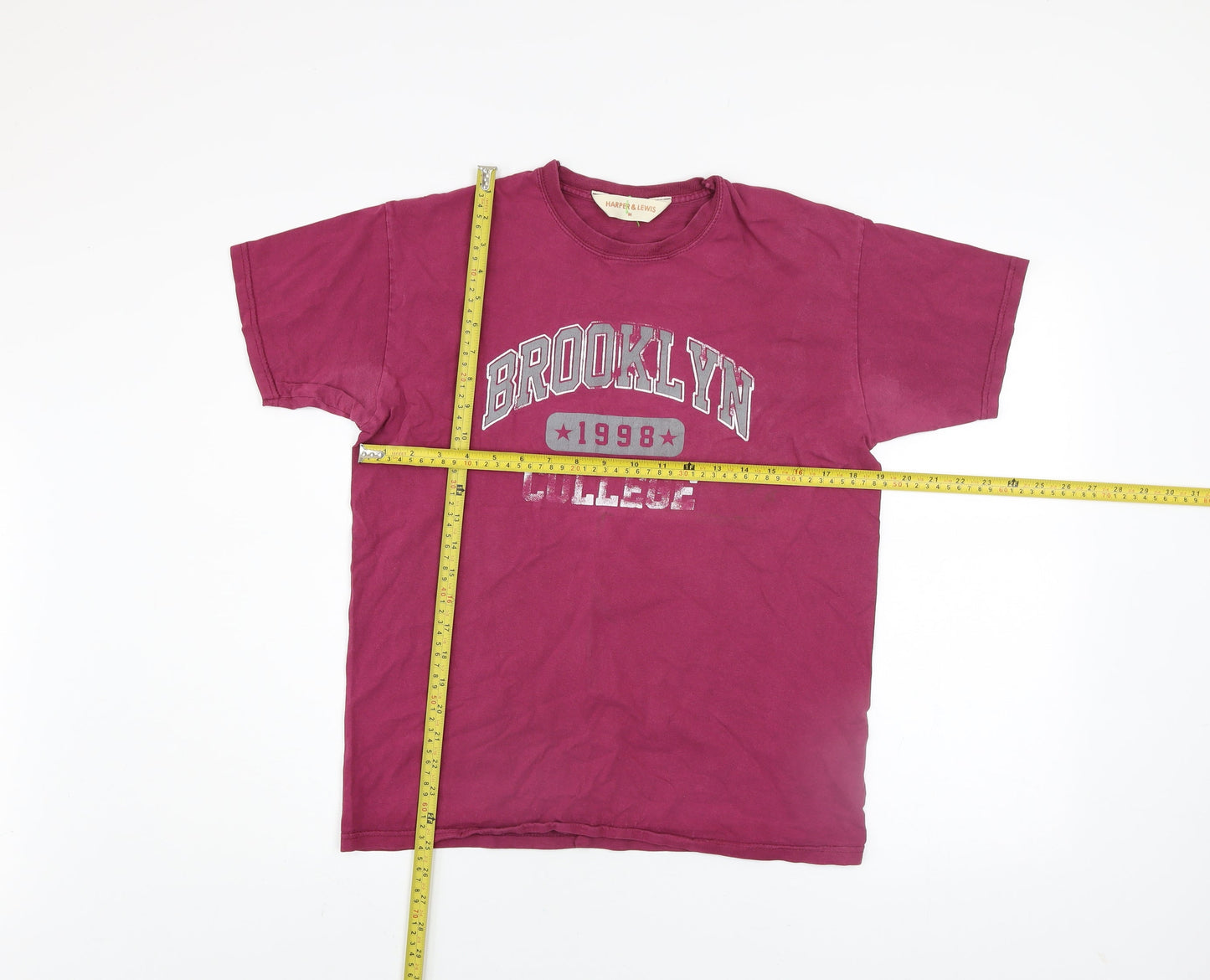 Mens UK Size M Harper & Lewis Red  T-Shirt