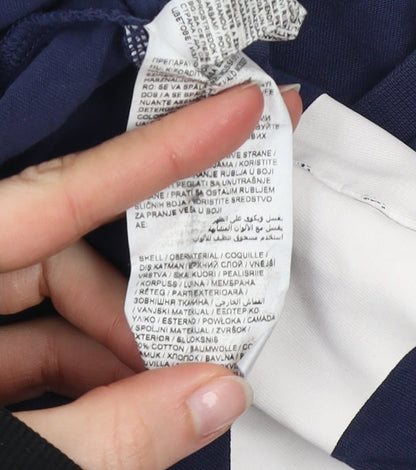 Puma Men's Blue Graphic Sports T-Shirt Size M Cotton Crew Neck