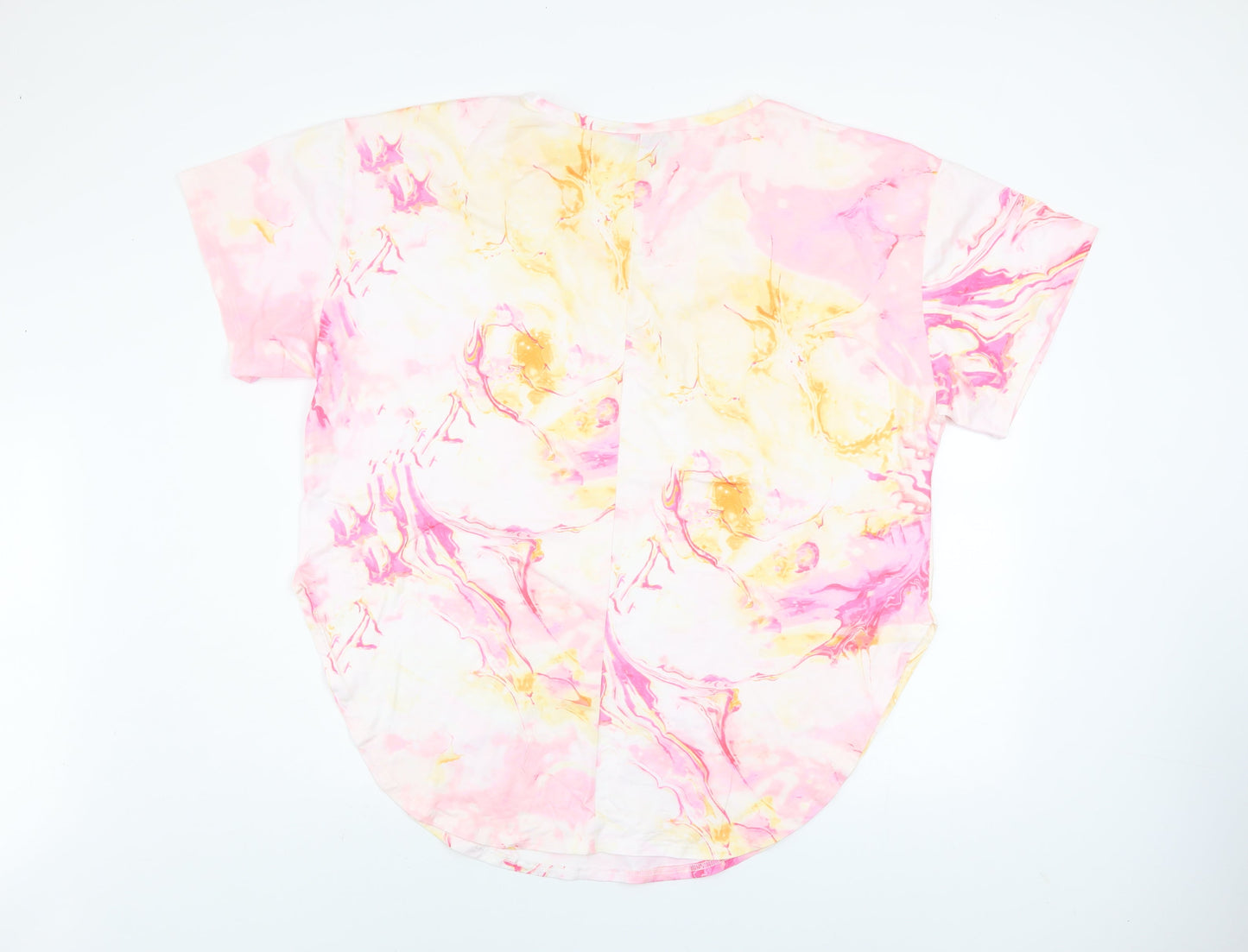 Womens UK Size 4XL CHICME Multicoloured Basic T-Shirt