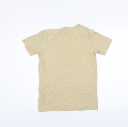 Boys UK Size L Nike Beige Basic T-Shirt