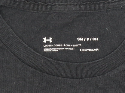 Under Armour Men’s Black Small HeatGear Sports T-Shirt