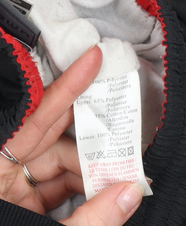 Umbro Men's Black M Jogger Track Pants Polyester Cotton Blend