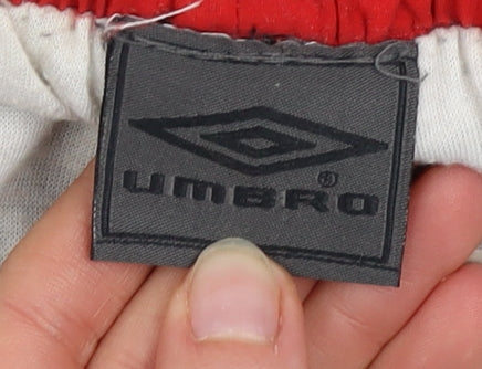 Umbro Men's Black M Jogger Track Pants Polyester Cotton Blend