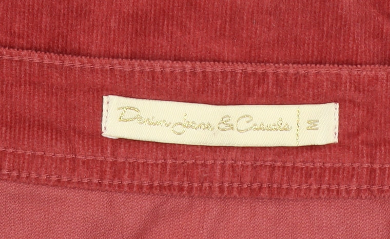 Womens UK Size M Denim jeans & Casuals Straight & Pencil Corduroy Skirt