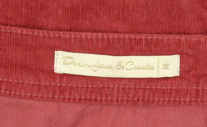 Womens UK Size M Denim jeans & Casuals Straight & Pencil Corduroy Skirt