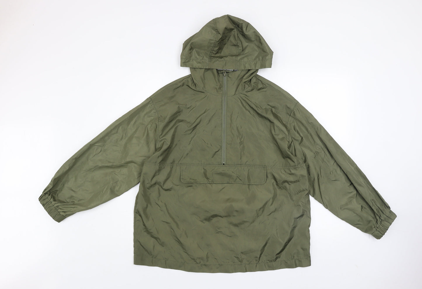 Womens UK Size 6 ASOS DESIGN Green Anorak Coat