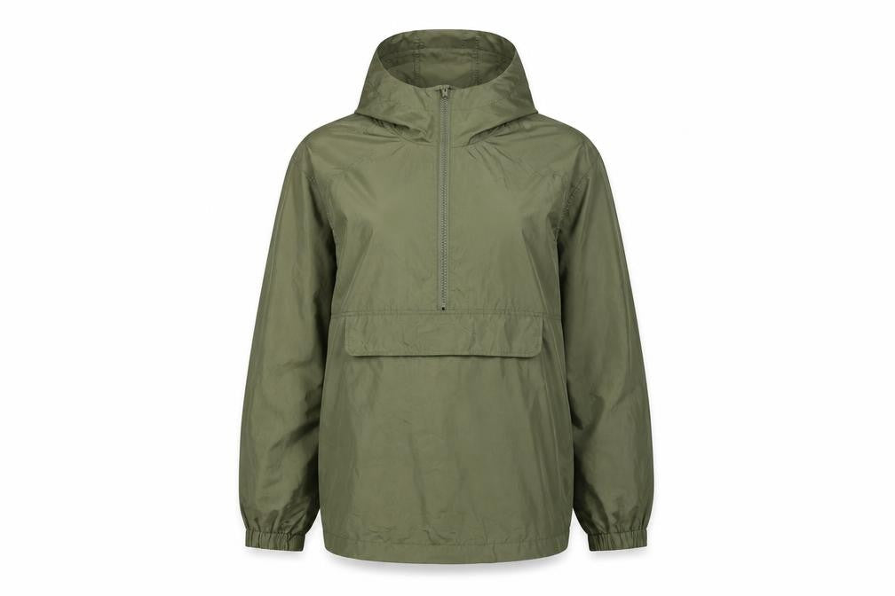 Womens UK Size 6 ASOS DESIGN Green Anorak Coat