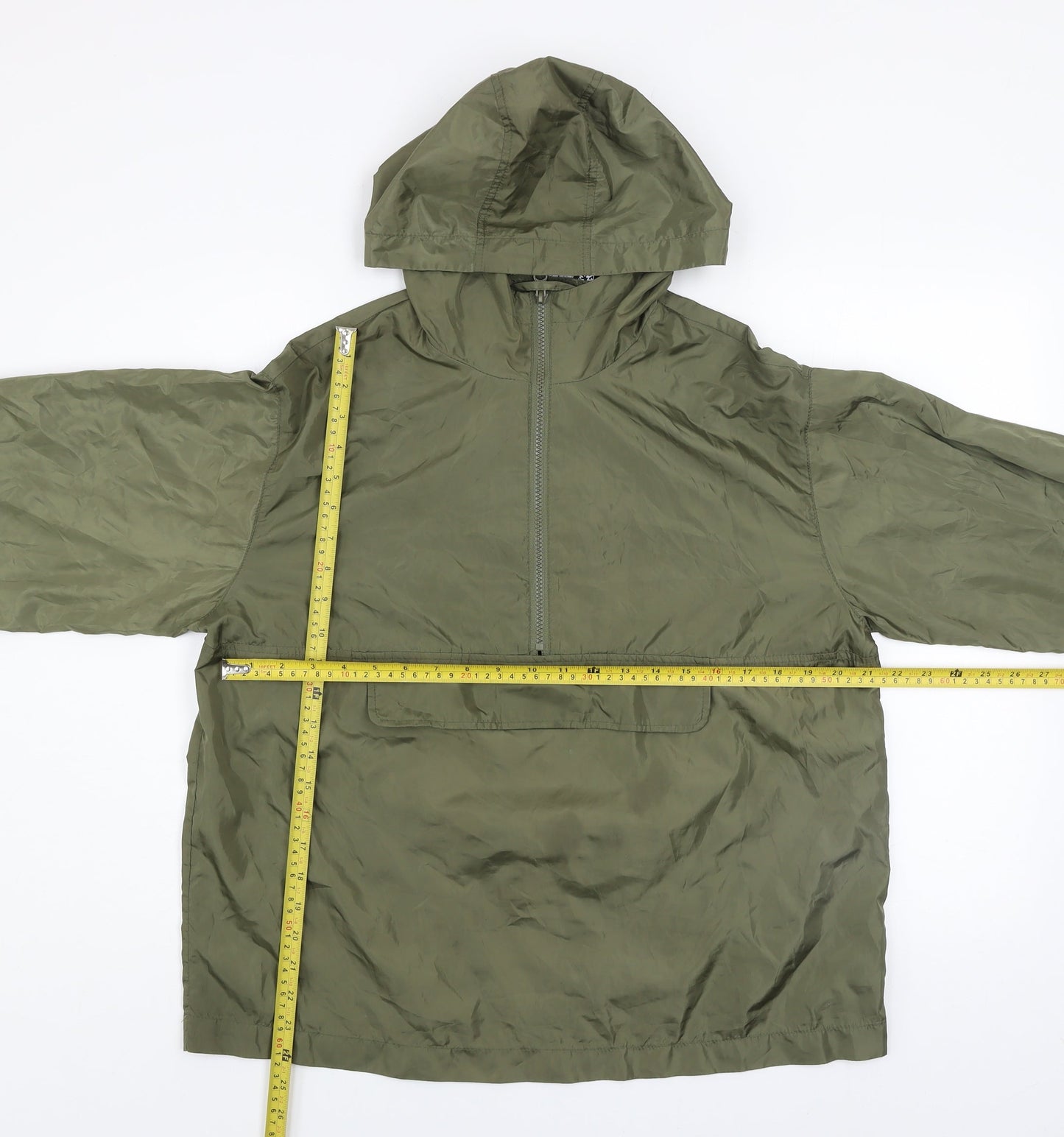 Womens UK Size 6 ASOS DESIGN Green Anorak Coat