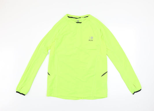 Mens UK Size M Karrimor Green Running & JoggingGym & TrainingWalking T-Shirt
