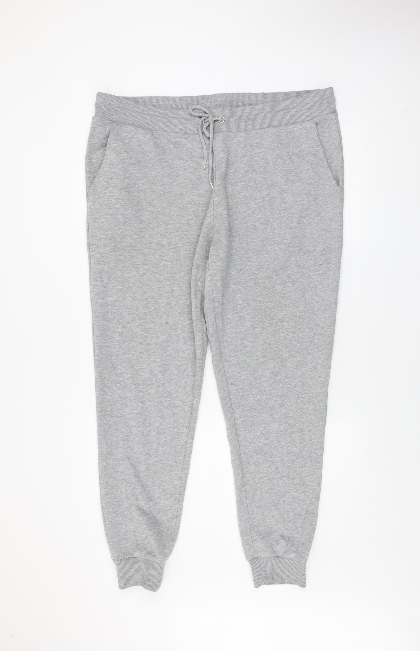 ASOS DESIGN Men's Grey 2XL Jogger Sweatpants Tapered Fit