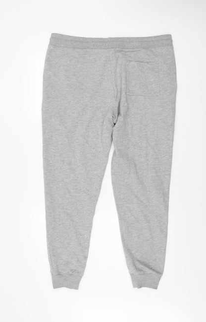 ASOS DESIGN Men's Grey 2XL Jogger Sweatpants Tapered Fit