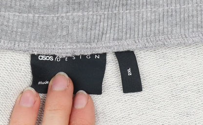 ASOS DESIGN Men's Grey 2XL Jogger Sweatpants Tapered Fit