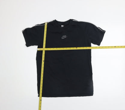 Boys UK Size 158 Nike Black Basic T-Shirt