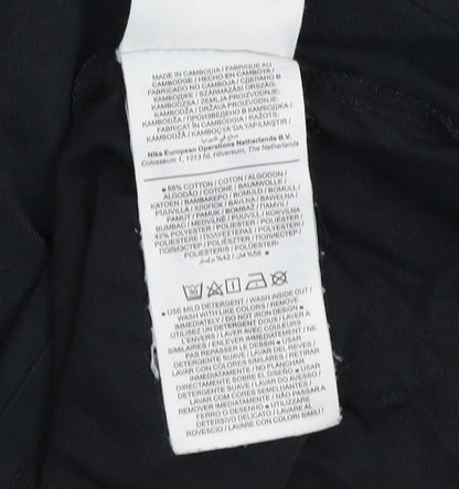 Boys UK Size 158 Nike Black Basic T-Shirt