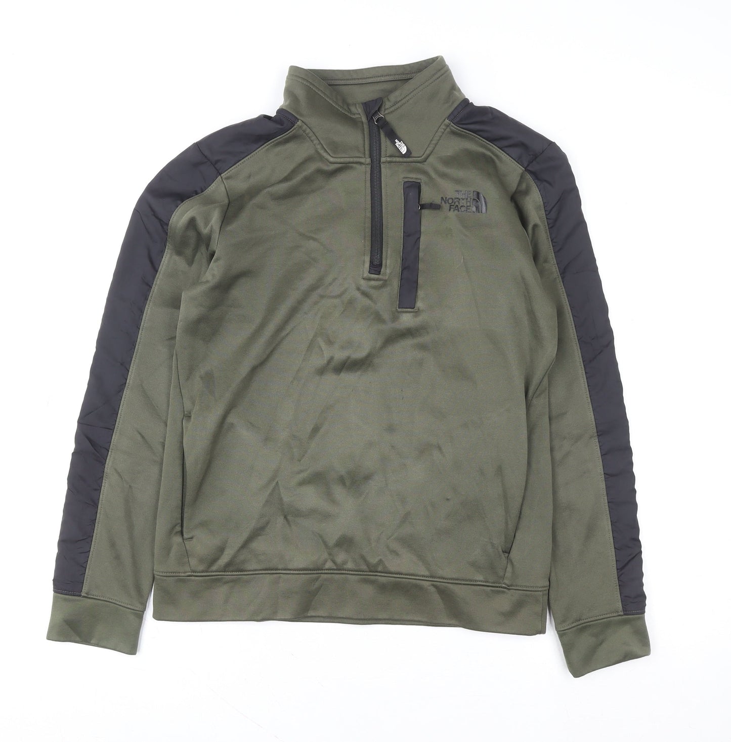 Boys UK Size XL The North Face Green Basic Jacket