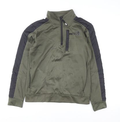 Boys UK Size XL The North Face Green Basic Jacket