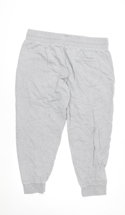 The Stronghold Men's Grey 2XL Jogger Sweatpants Elastic Waist Activewear