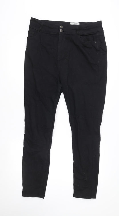 New Look Women’s Black Yazmin High Waist Skinny Jeans Size 18